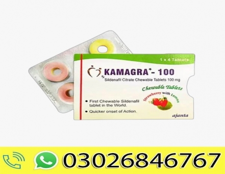 Kamagra 100mg Chewable in Pakistan