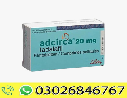 Adcirca Lilly 20mg Tablets in Pakistan