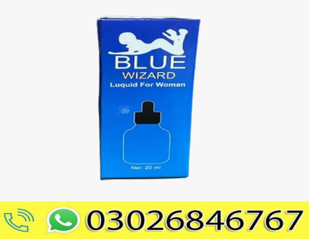 Blue Wizard Female Aphrodisiac Sex Liquid Drops