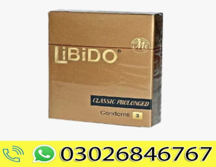 LiBiDo Classic Prolonged 3 Condoms